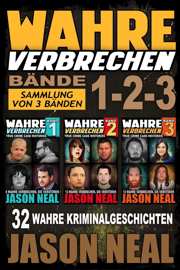 Wahre Verbrechen: Bände 1-2-3 — Buchcover
